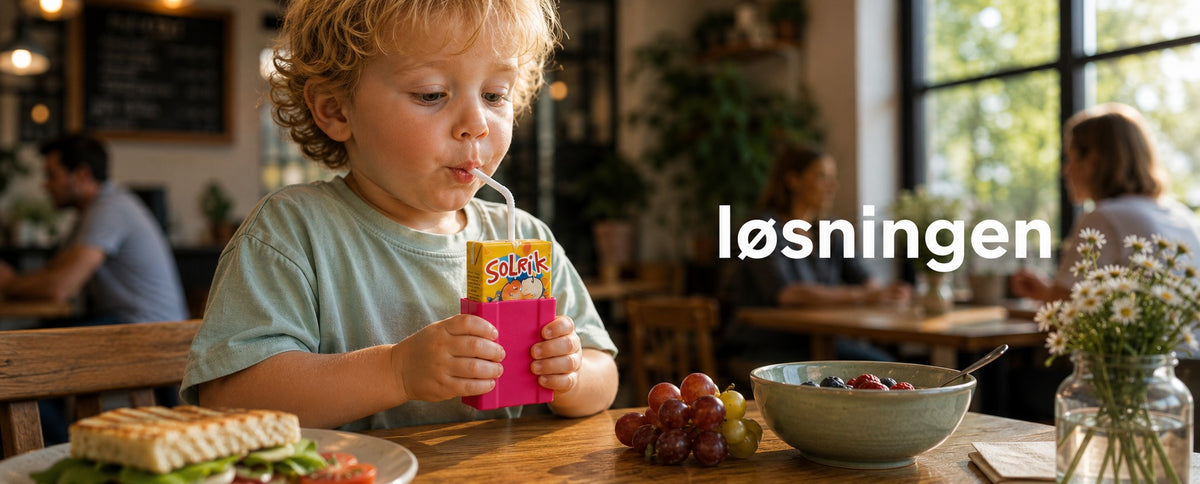 Foldsip holderen i bruk